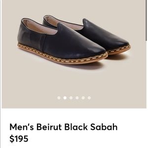 Sabah Beirut Slip On - Black - Size 44 M